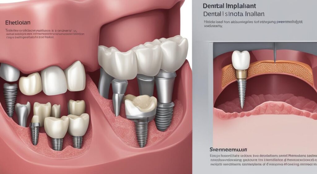 diferenças entre provisório e definitivo do implante