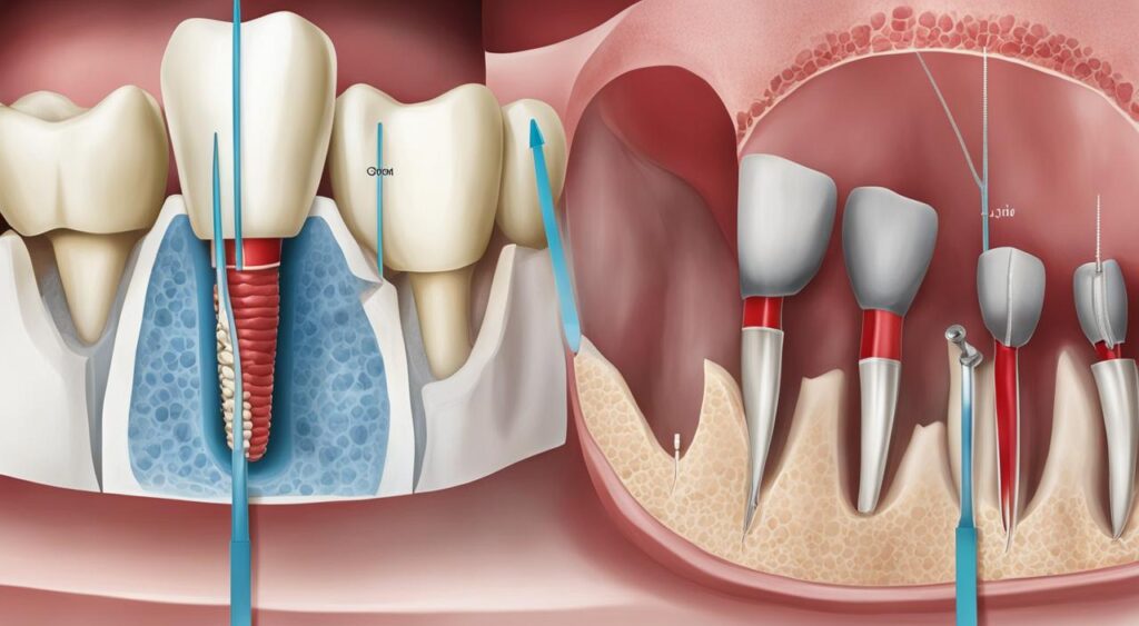 prevenção de rejeição de enxerto ósseo dentário