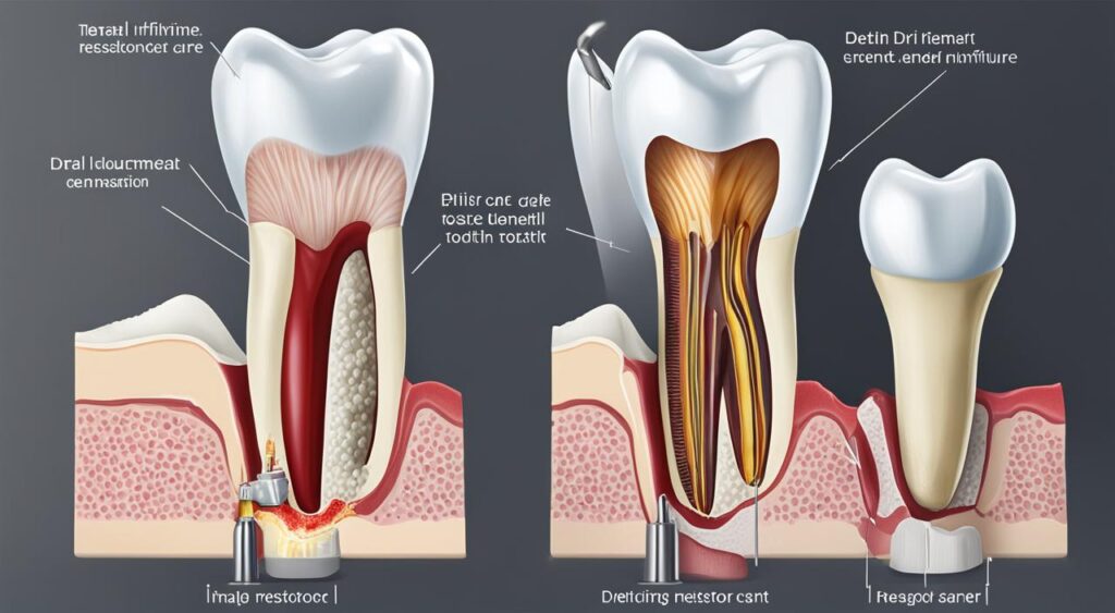 tratamento da infiltração dentária