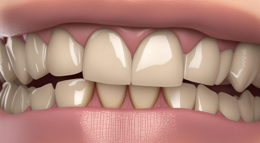 Processo de aplicação de facetas dentais