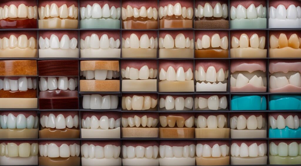 facetas dentárias variedade de materiais